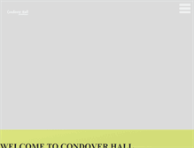 Tablet Screenshot of condoverhall.com